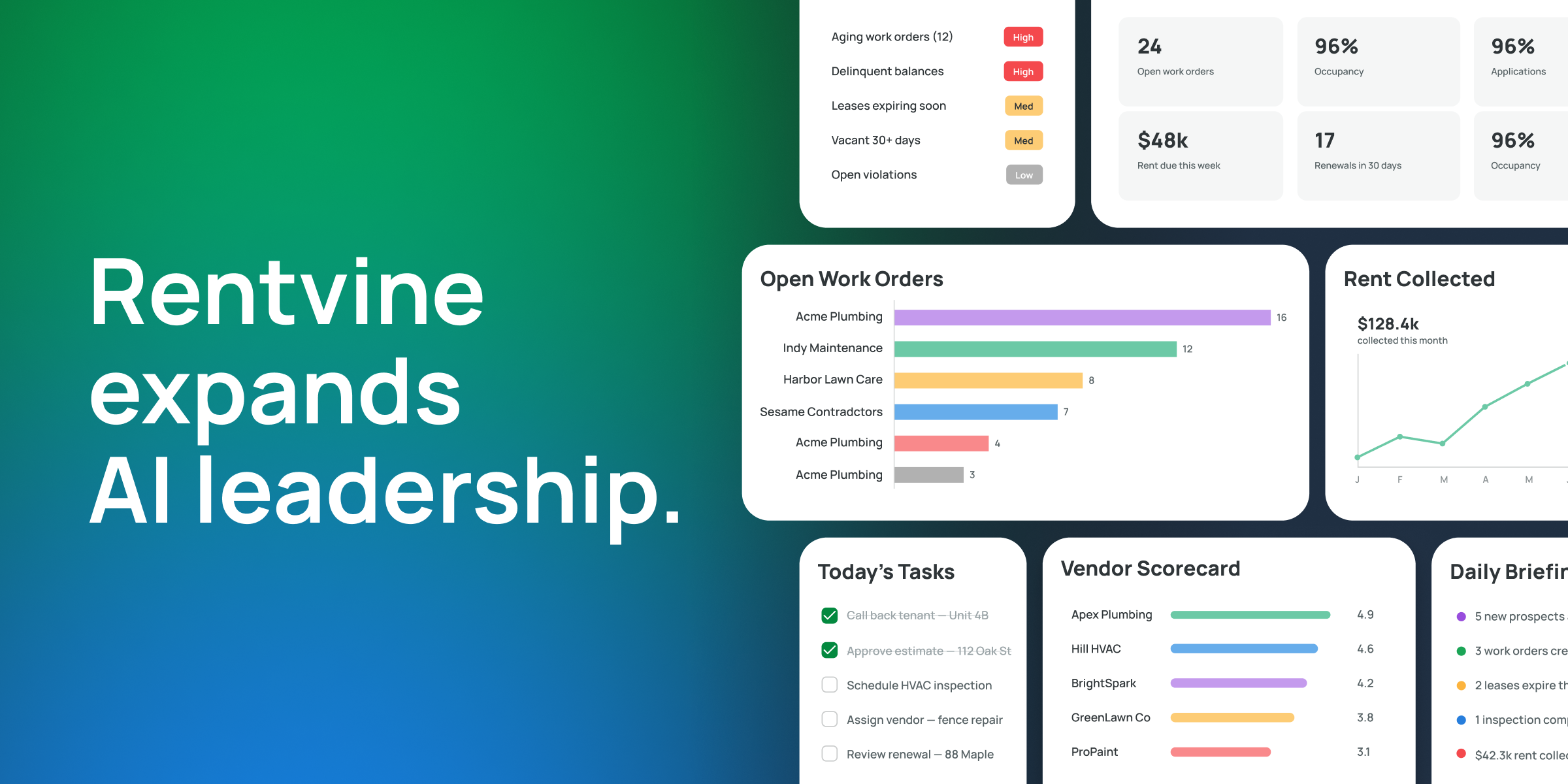 Rentvine expands AI leadership with Rentvine Cru's growing agent collection and MCP general availability